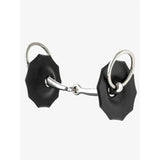 LeMieux Contoured Rubber Bit Guards Black Black Bit Guards