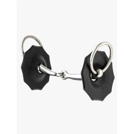 LeMieux Contoured Rubber Bit Guards Black Black Bit Guards