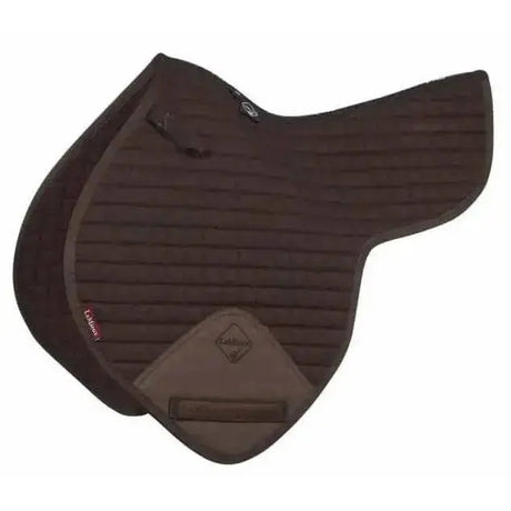 LeMieux Cotton Close Contact Brown Numnah Brown Large Numnahs Barnstaple Equestrian Supplies