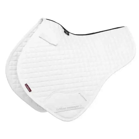 LeMieux Cotton Close Contact Half Square White White Large Saddle Pads & Numnahs Barnstaple Equestrian Supplies