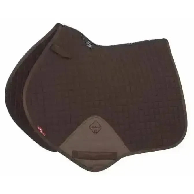 LeMieux Cotton Close Contact Square Brown Brown S/m Saddle Pads