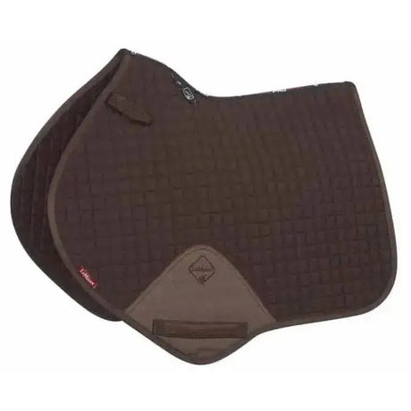 LeMieux Cotton Close Contact Square Brown Brown S/M Saddle Pads & Numnahs Barnstaple Equestrian Supplies