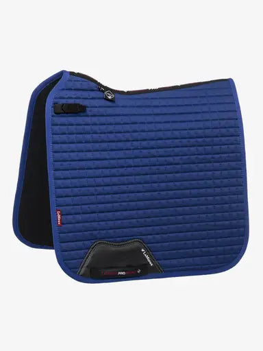 LeMieux Cotton Dressage Square Benetton Large Benetton Blue Dressage Saddle Pads