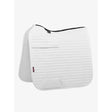 LeMieux Cotton Dressage Square White (Long Strap) Large White Dressage Saddle Pads