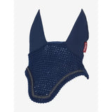 Lemieux Crystal Fly Hood Navy Medium Horse Ear Bonnets Barnstaple Equestrian Supplies