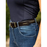 LeMieux Crystal Insert Belt Brown