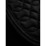 LeMieux Crystal Suede Close Contact Square Black Small/Medium Black Saddle Pads