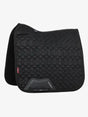 LeMieux Crystal Suede Dressage Square Black Small/Medium Black Dressage Saddle Pads