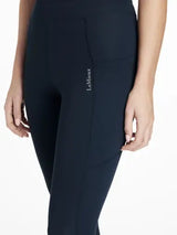 LeMieux Dani Sport Legging Navy Navy UK 6 Riding Tights