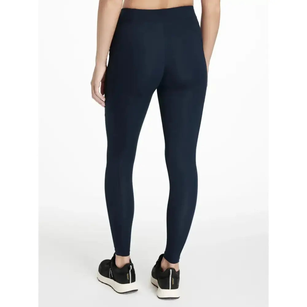 Navy blue lemieux dani sport legging with high-waisted, stretchy fabric and smooth form-fitting design