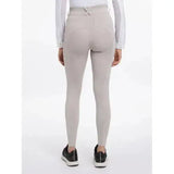 Beige lemieux demi bregging stone riding pants with a fitted design and subtle stitching details