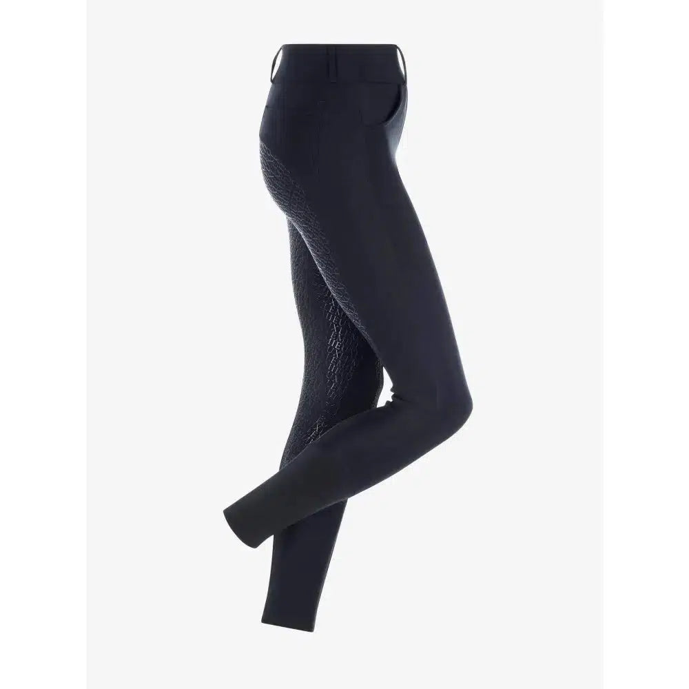 Lemieux Demi Pull On Bregging Full Seat Black 4 Riding Tights Barnstaple Equestrian Supplies