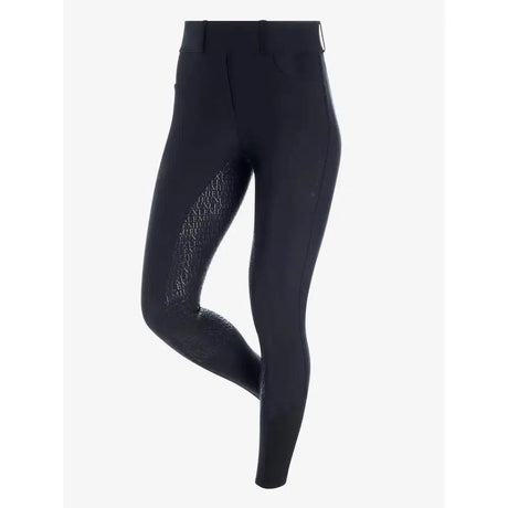 Lemieux Demi Pull On Bregging Full Seat Black 4 Riding Tights Barnstaple Equestrian Supplies