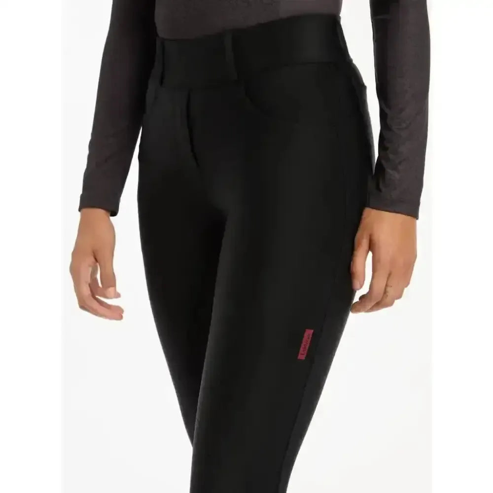 Lemieux Demi Pull On Breggings Black UK 6 Riding Tights