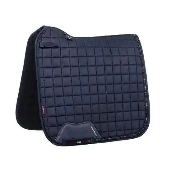 LeMieux Diamante Dressage Pad Navy Navy Saddle Pads & Numnahs Barnstaple Equestrian Supplies