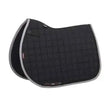 LeMieux Diamante Jumping Square Black Black Large Saddle Pads