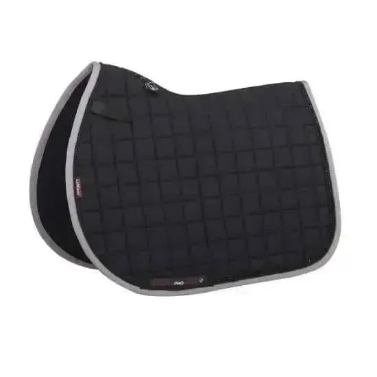 LeMieux Diamante Jumping Square Black Black Large Saddle Pads