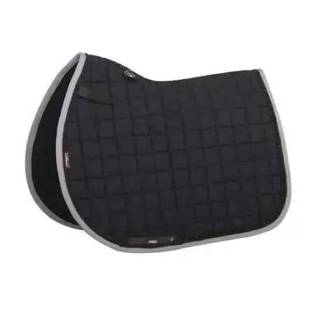 LeMieux Diamante Jumping Square Black Black Large Saddle Pads