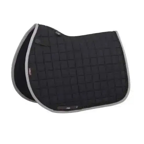 LeMieux Diamante Jumping Square Black Black Large Saddle Pads