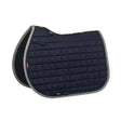 LeMieux Diamante Jumping Square Navy Navy Large Saddle Pads