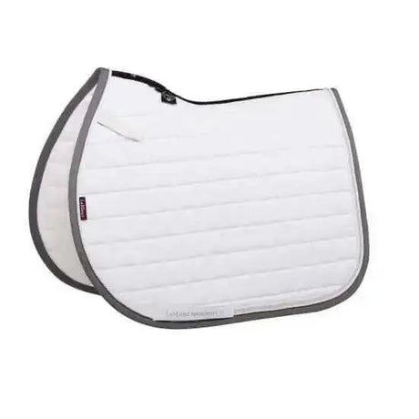 LeMieux Diamante Jumping Square White White Large Saddle Pads & Numnahs Barnstaple Equestrian Supplies