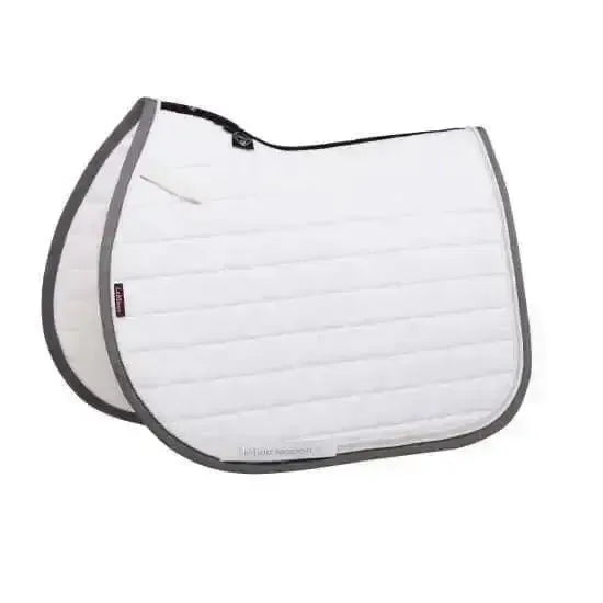 LeMieux Diamante Jumping Square White White Large Saddle Pads