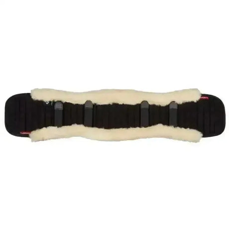 LeMieux Dressage Girth Cover Black/Natural Natural Medium (Up To 26") Girths
