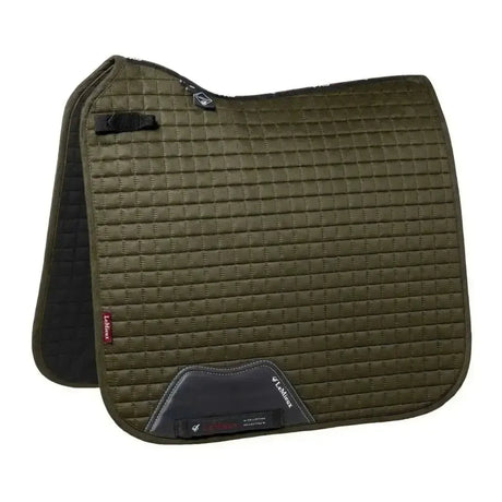 Lemieux Dressage Suede Square Oak Green-Small/Medium-Dressage Saddle Pads-LeMieux-Barnstaple Equestrian Supplies Tack Shop
