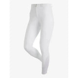 White lemieux drytex waterproof breeches with knee grip and moisture vapour permeability feature and button waist closure