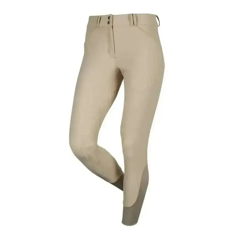 Beige lemieux drytex waterproof breeches with a fitted design and reinforced knee patches perfect for riding
