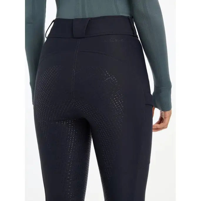 Lemieux Drytex Waterproof Breeches Full Seat Navy - Waterproof Legwear