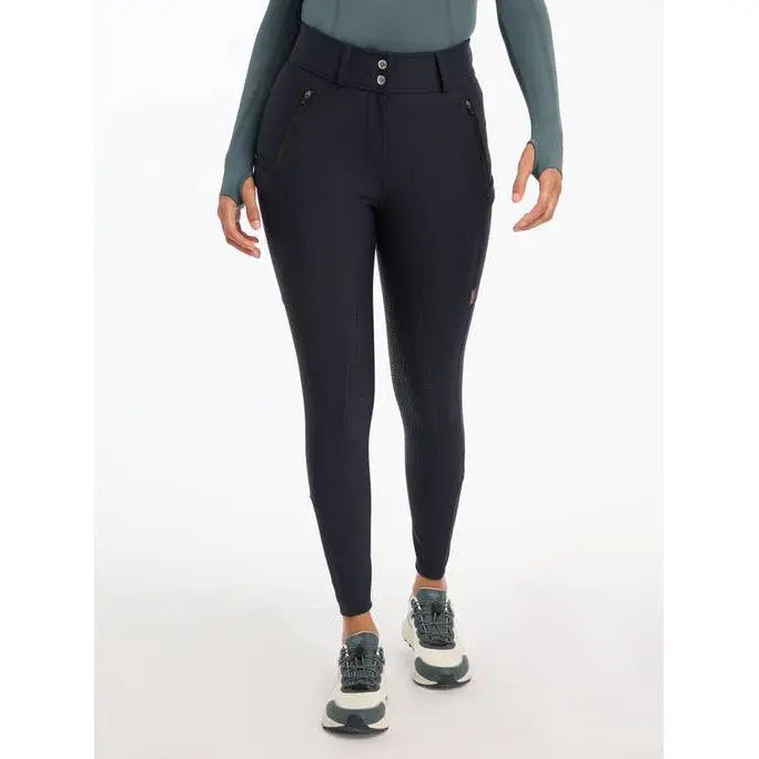 Lemieux Drytex Waterproof Breeches Full Seat Navy - UK 6 / Navy - Waterproof Legwear