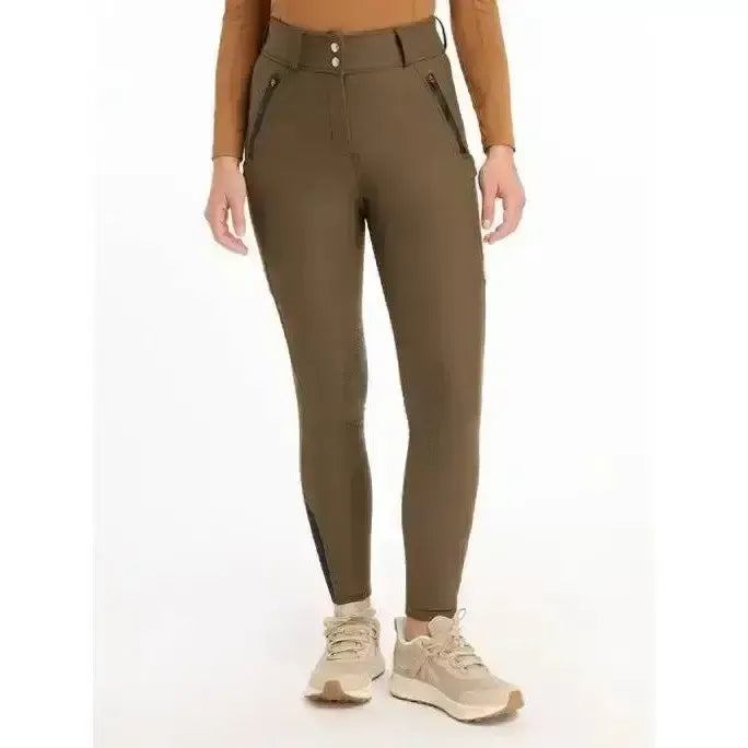 Lemieux Drytex Waterproof Breeches Knee Grip Alpine UK 6 Alpine Breeches