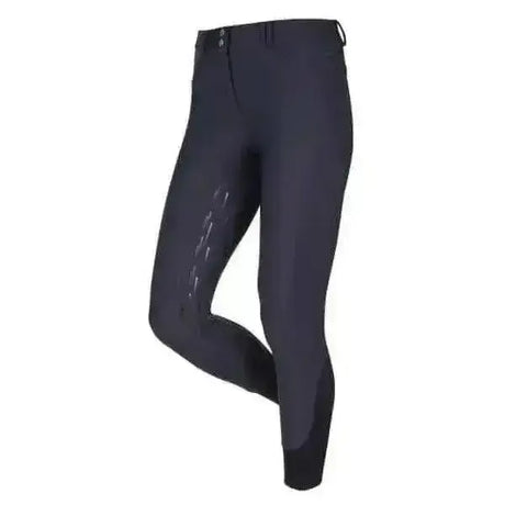 Black lemieux drytex waterproof breeches navy with sleek fit and subtle reflective stitching for weather riding