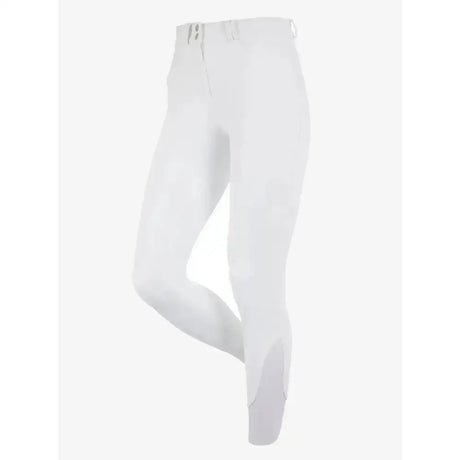 White lemieux drytex waterproof breeches with smooth fit and subtle stitching featuring a high waterproof rating