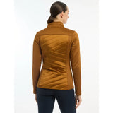 Lemieux Dynamique Jacket Ginger Back on Rider