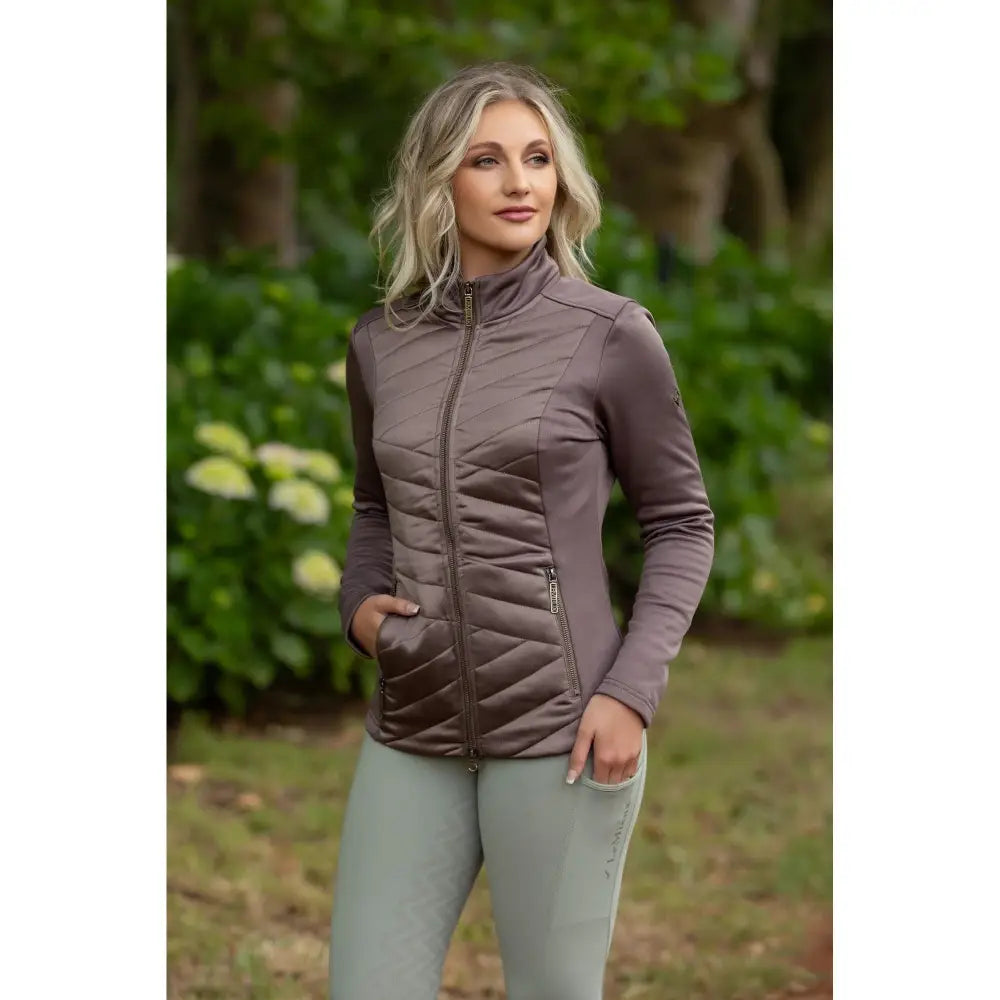 Lemieux Dynamique Jacket Walnut 4 Coats & Jackets Barnstaple Equestrian Supplies