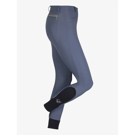 LeMieux Dynamique Knee Grip Breeches Ice Grey Ice Grey 14 Riding Breeches Barnstaple Equestrian Supplies