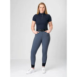 LeMieux Dynamique Knee Grip Breeches Ice Grey Ice Grey 14 Riding Breeches Barnstaple Equestrian Supplies