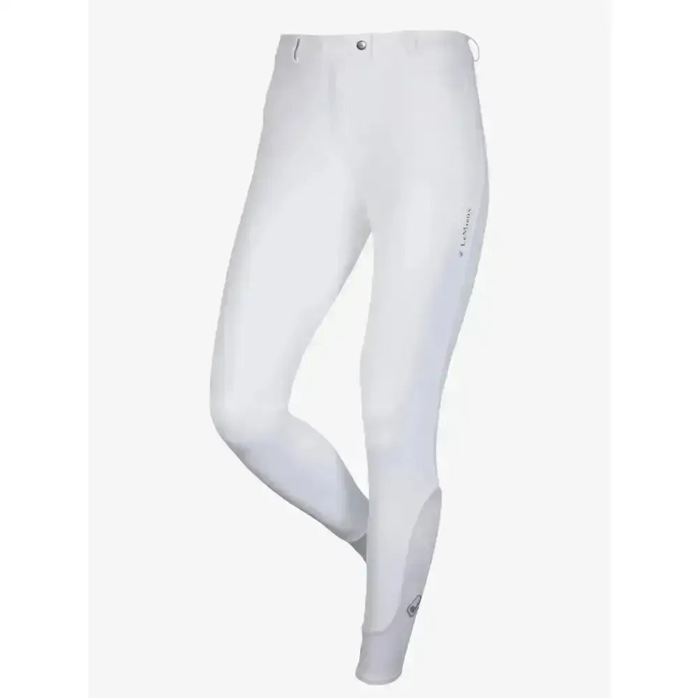 LeMieux Dynamique Knee Grip Breeches White White 14 Breeches