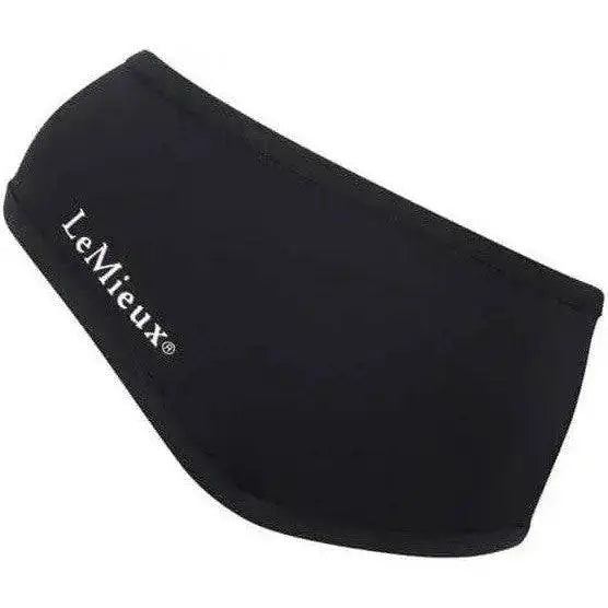 LeMieux Ear Warmer Headband Black Black Headbands Barnstaple Equestrian Supplies