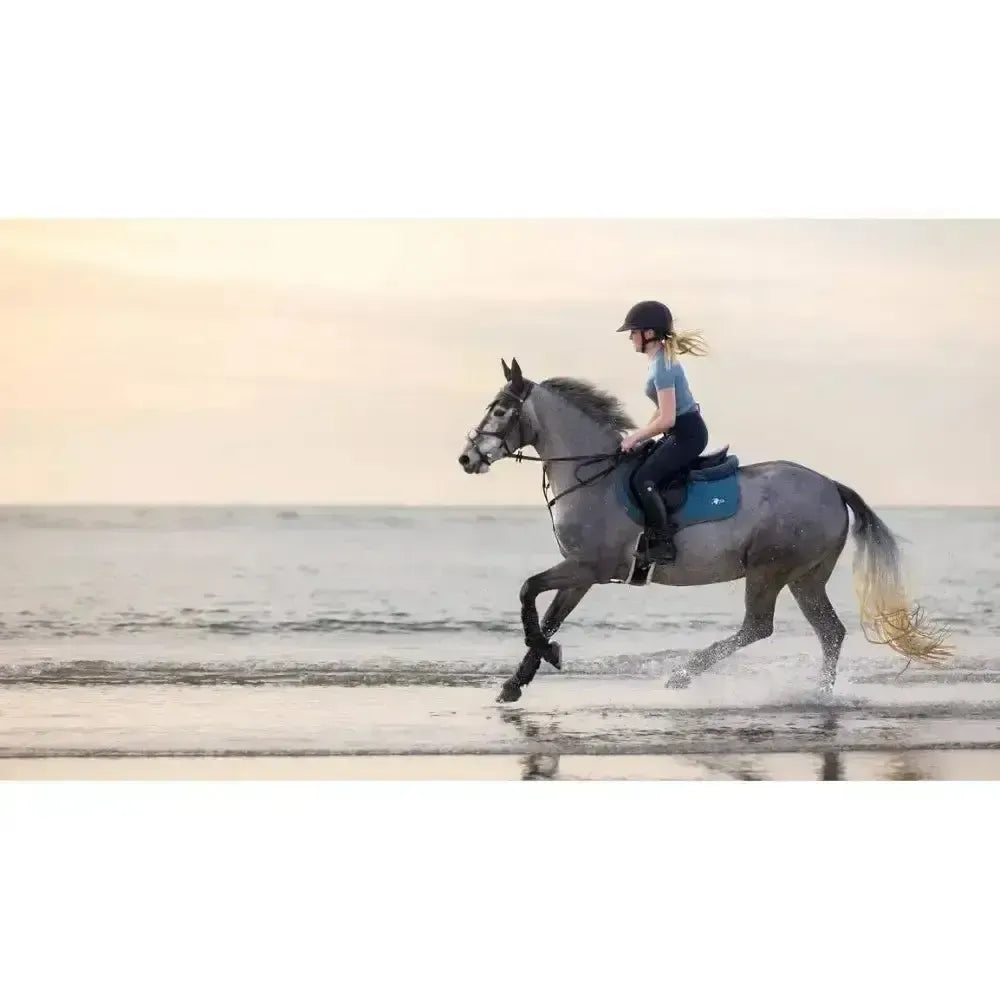 LeMieux Earth Close Contact Square Ocean Large Ocean Saddle Pads