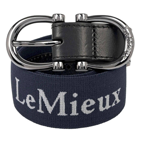 LeMieux Elasticated Belt Aubergine Aubergine X Small LeMieux Belts Barnstaple Equestrian Supplies