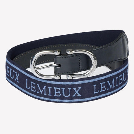 LeMieux Elasticated Belt Navy X-Small LeMieux Belts Spring Summer 2024 From Barnstaple Equestrian Supplies
