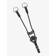 LeMieux Elasticated Martingale Attachment Black/Silver Pony Black/Silver Martingales