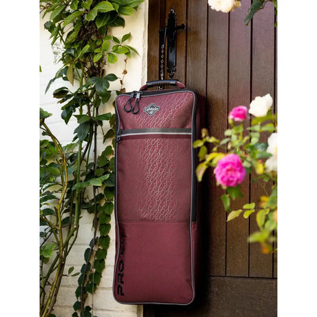 LeMieux Elite Pro Bridle Bag Burgundy Bridle Bags Barnstaple Equestrian Supplies