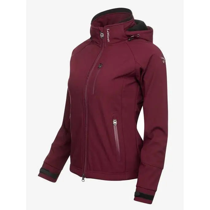 LeMieux Elite Soft Shell Jacket Burgundy