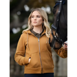 Lemieux Elle Zip Through Hoodie Ginger UK 6 Ginger Hoodies