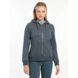 Lemieux Elle Zip Through Hoodie Petrol UK 6 Petrol Hoodies