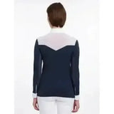 LeMieux Emily Long Sleeve Show Shirt Navy Competition Wear UK 6 Navy Show Shirts